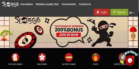 slotstoto review  When you explore Slotstoto Casino, the first things you’ll notice are the outstanding user experience, fantastic games, and wonderful bonuses